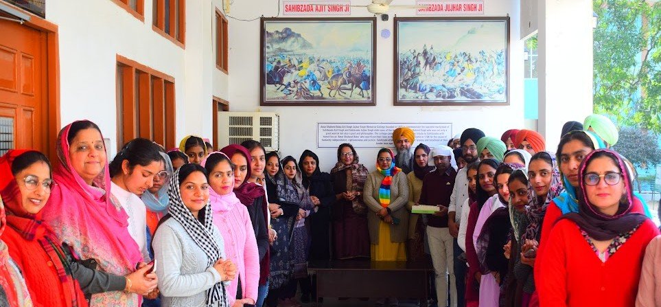 The birth anniversary of Sahibzada Ajit Singh Ji was celebrated at Bela College